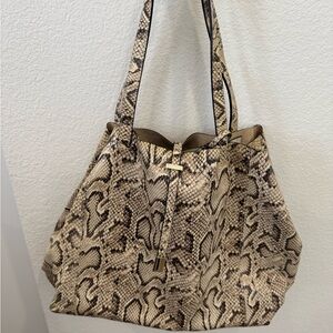 Snakeskin Pattern Tote Bag